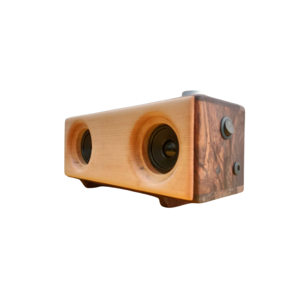 Handcrafted Wooden Bluetooth Speaker (15+15 Watt) - Image 3