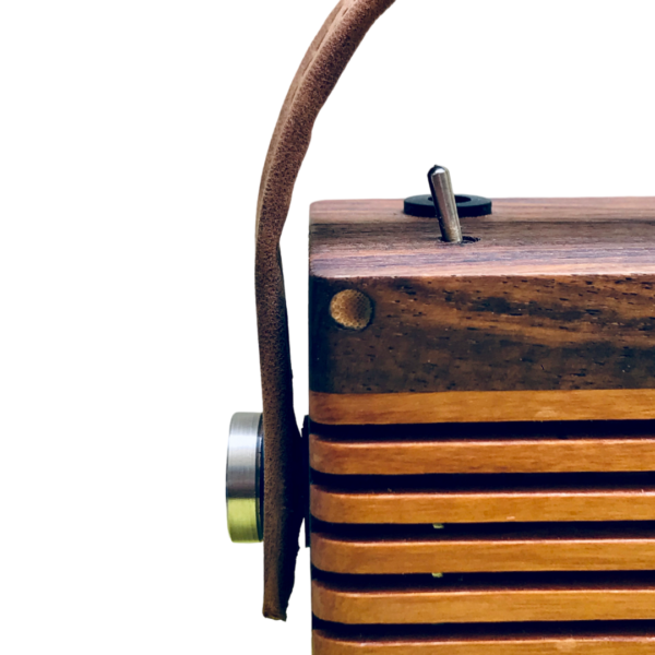 Handcrafted Wooden Bluetooth speaker (30 watt) - Image 3