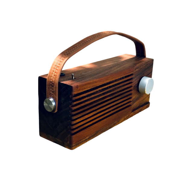 Handcrafted Wooden Bluetooth Speaker (15+15 Watt) - Image 2