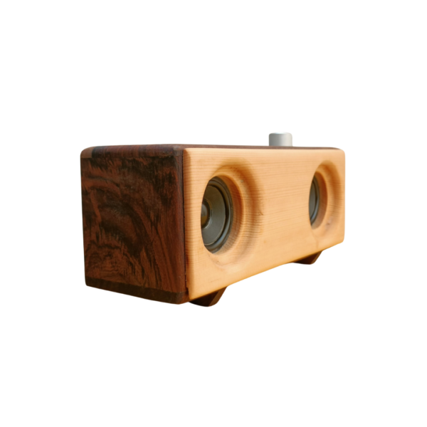 Handcrafted Wooden Bluetooth Speaker (15+15 Watt) - Image 2