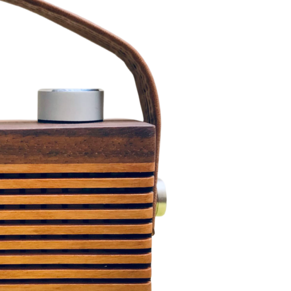 Handcrafted Wooden Bluetooth speaker (30 watt) - Image 4